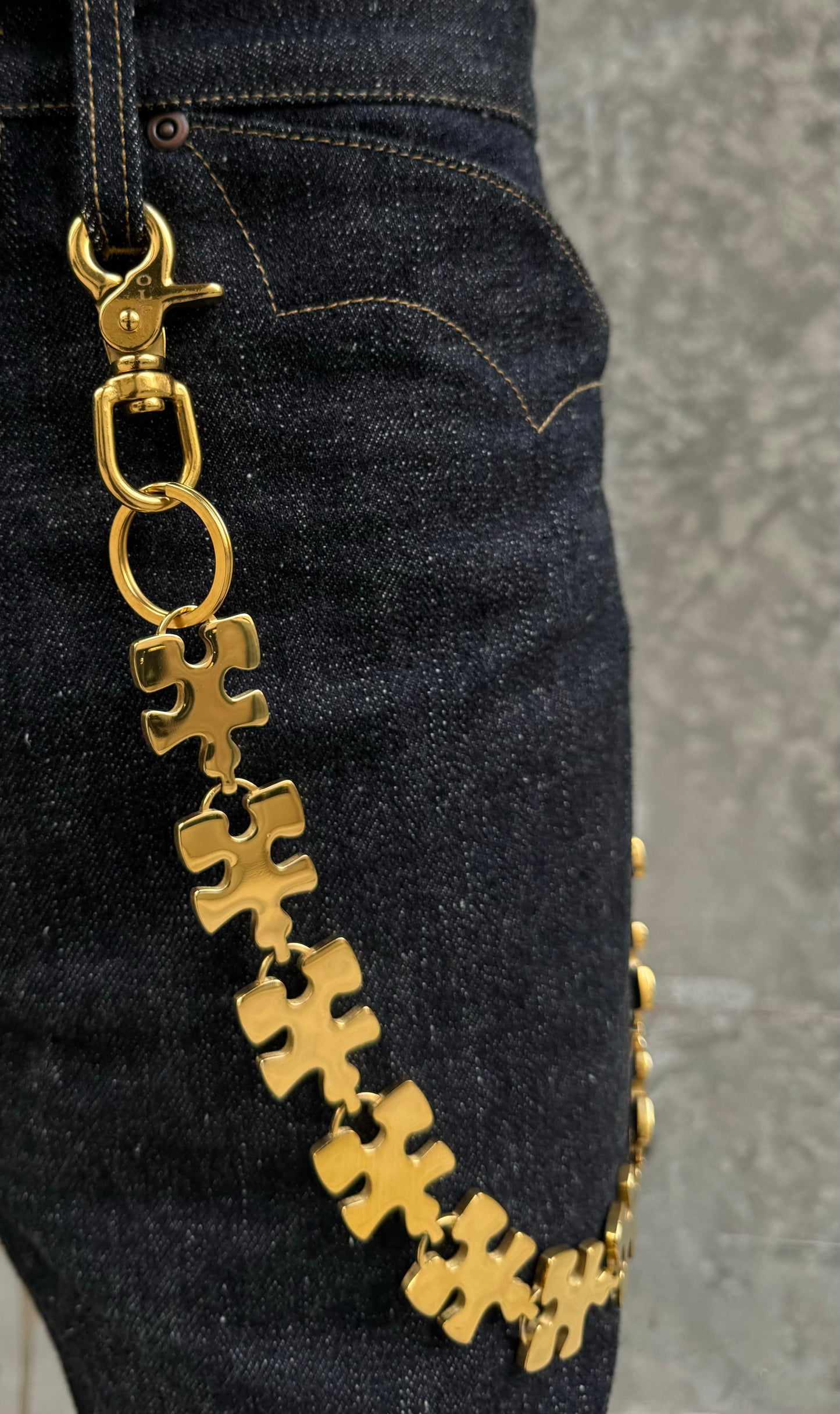 "Every Piece has a Place" Wallet Chain